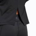 Marken-Yoga-Shirt schwarz
