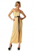 Maxikleid gold