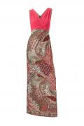 Maxikleid koralle-bunt Gr. 36