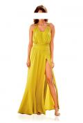 Maxikleid maisgelb