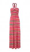Maxikleid pink-bunt Gr. 34