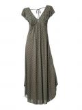 Maxikleid sand-schwarz