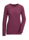 Merino-Kaschmir-Pullover beere