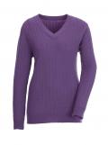 Merino-Kaschmir-Pullover flieder