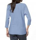 Merinowolle-Pullover blau