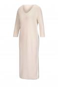 Midi-Strickkleid beige-melange