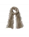 Modal-Spitzen-Schal taupe