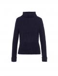 Mustermix-Rollkragenpullover marine