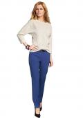 Noppen-Sweatshirt hellbeige