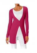 Optimizer-Strickjacke pink