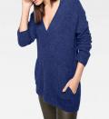 Oversizedpullover blau