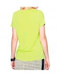 Paillettenshirt limette