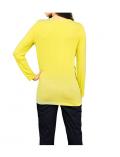 Patch-Blusenshirt lemon