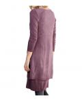 Patchkleid mauve