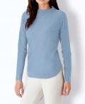 Pullover blue-meliert