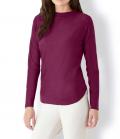 Pullover bordeaux-meliert