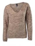 Pullover camel meliert