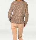 Pullover camel meliert