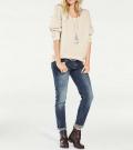 Pullover creme