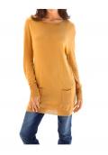 Pullover gelb