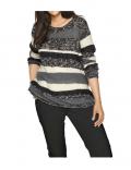 Pullover grau-ecru