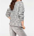 Pullover grau meliert