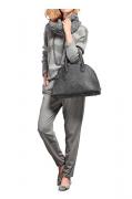 Pullover grau-silber