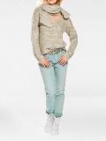 Pullover mint-meliert
