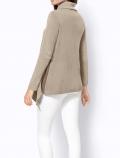 Pullover mit Kaschmir beige