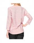 Pullover mit Spitze rosé