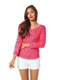 Pullover neon pink