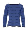 Pullover royalblau-schwarz