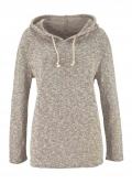 Pullover taupe melange