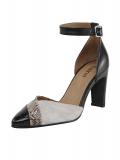 Pumps schwarz-grau