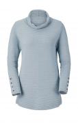 Rippenstrickpullover grau