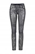 Röhrenhose blau-silberfarben Gr. 38