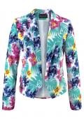 Satinblazer bunt