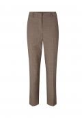 Schurwolle-Hose beige-melange