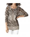 Shirt + Top beige-bunt