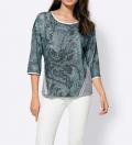 Shirt mint-bunt