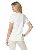 Shirt mit Druck ecru-bunt