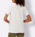Shirt mit Lochstickerei ecru