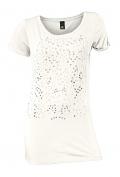 Shirt mit Nieten creme