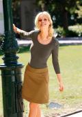 Shirt mit Perlen khaki