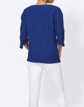 Shirt royalblau