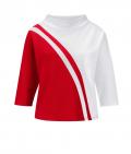 Shirt weiß-rot