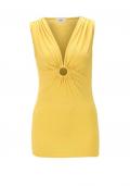 Shirttop gelb