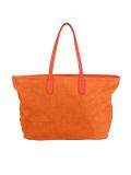 Shopper mit Pailletten orange