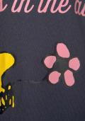 Sleepshirt mit Snoopy-Motiv anthrazit