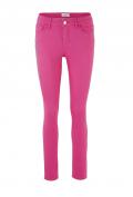 Slim-Fit-Jeans mit Nieten pink